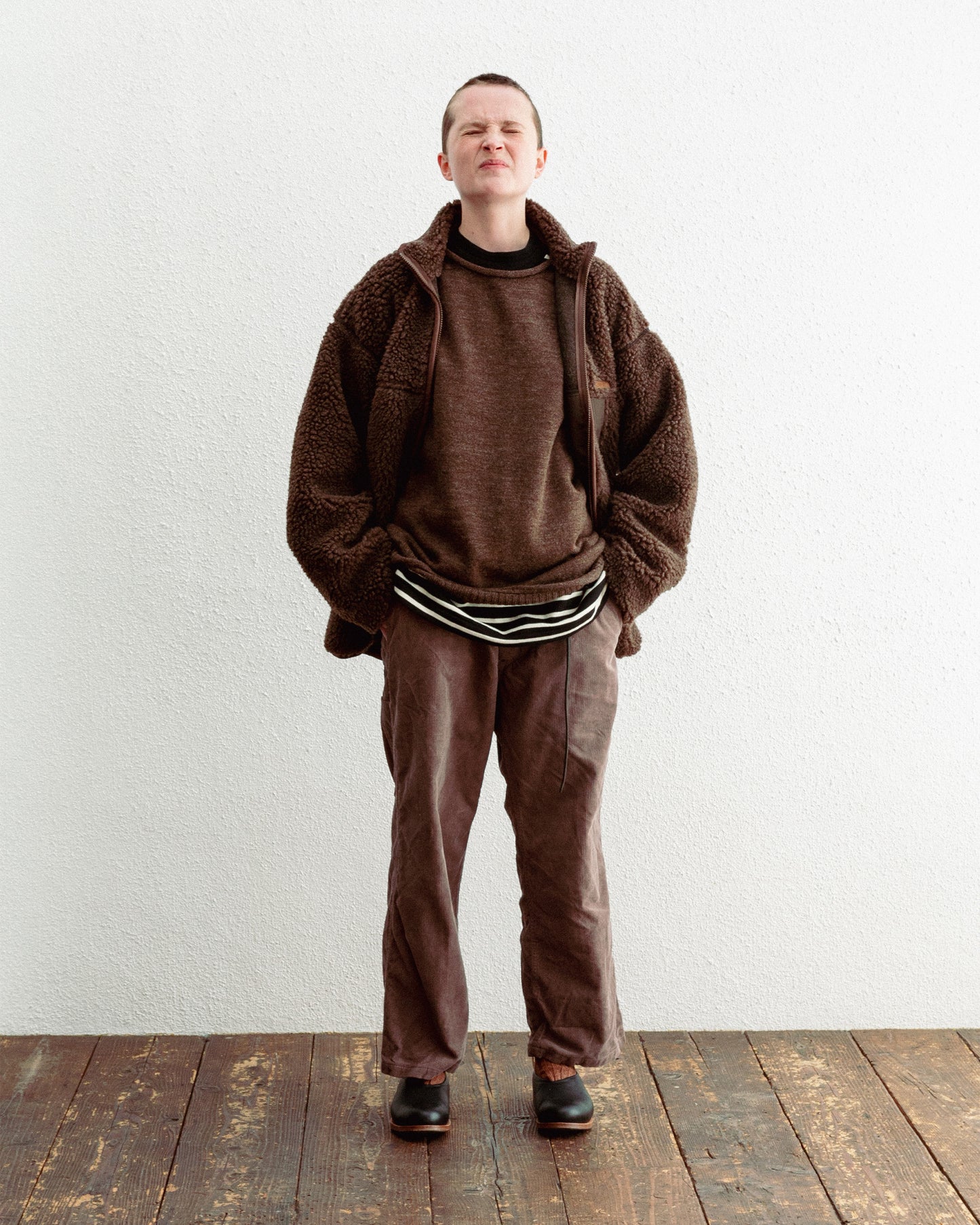 BASQUE CREWNECK LS TEE