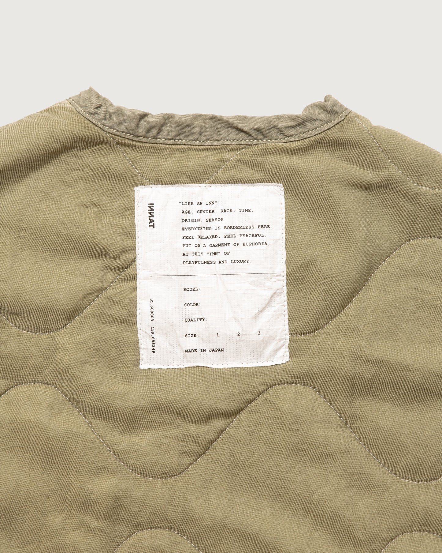 FRENCH LINER VEST