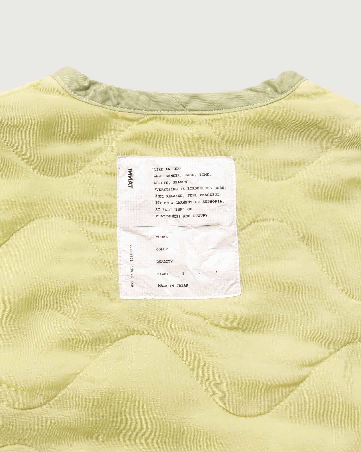FRENCH LINER VEST