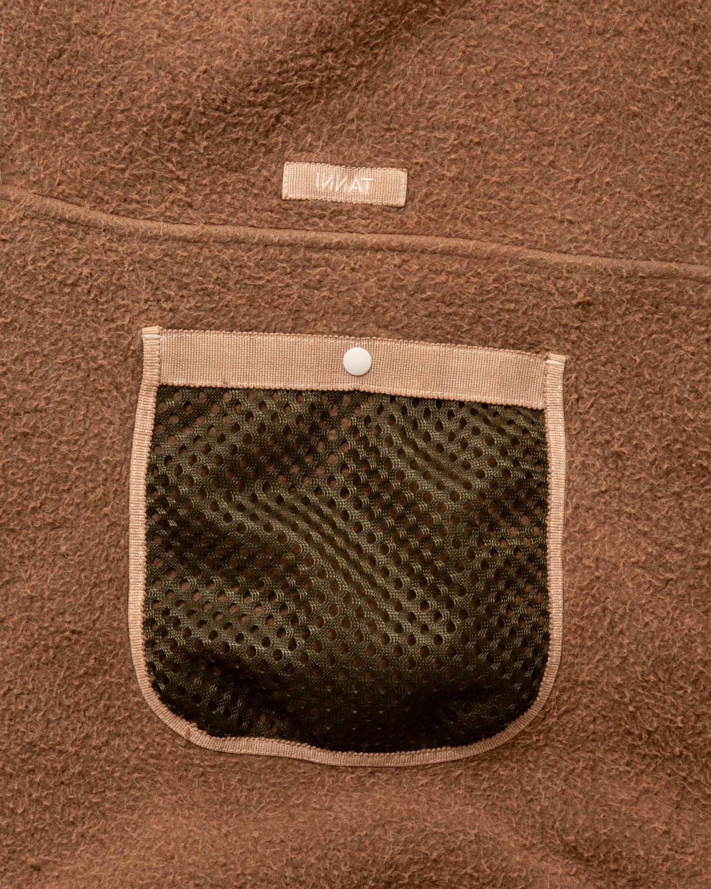 HAND DYED FLEECE PULLOVER