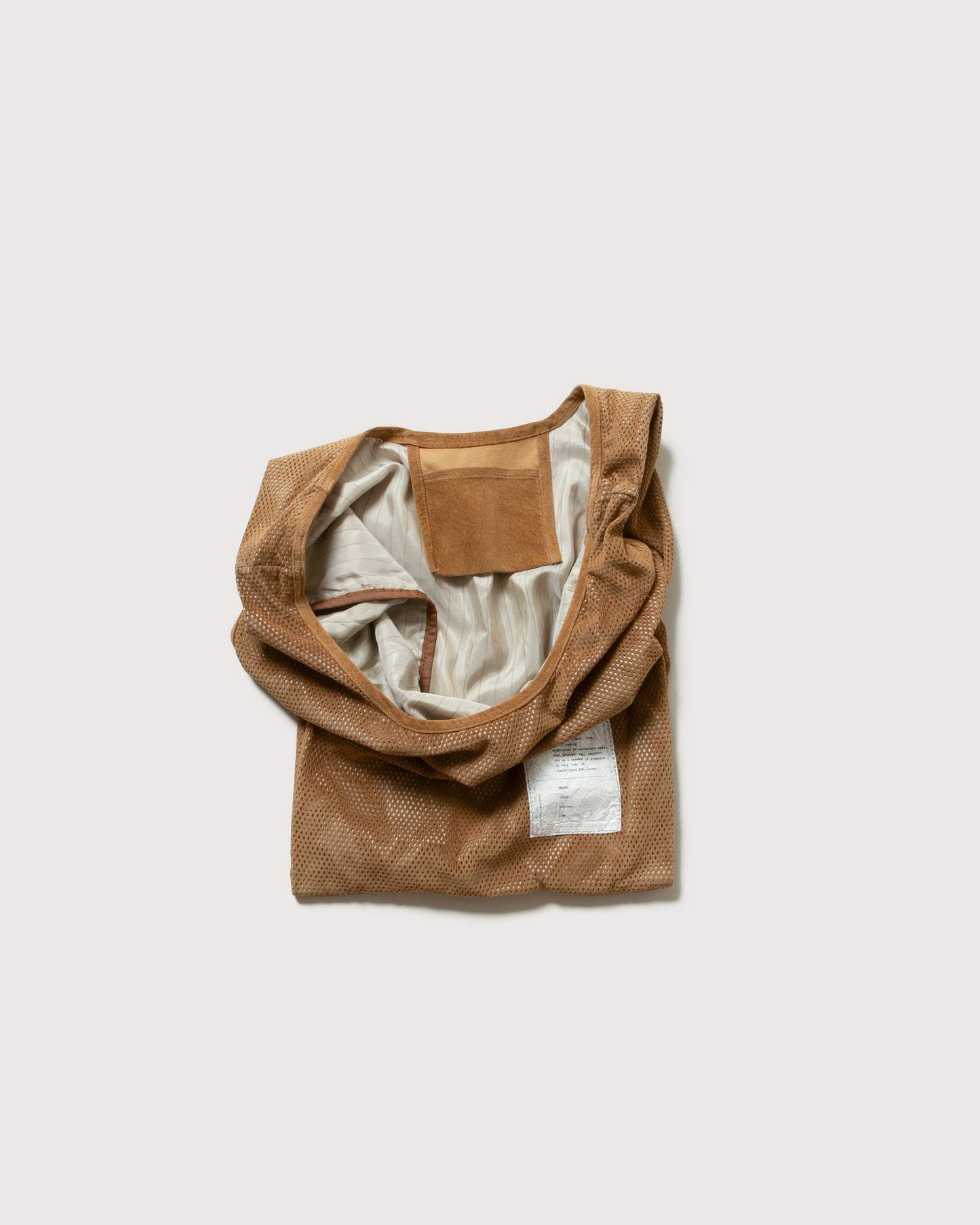 SUEDE TOTE BAG