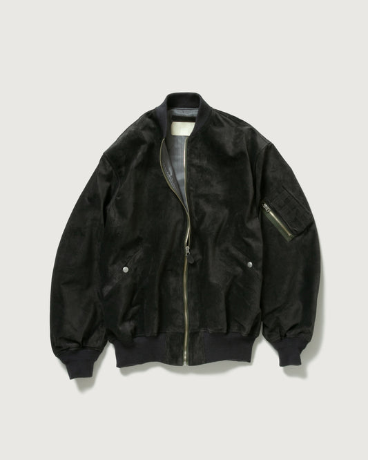 SUEDE BOMBER JACKET