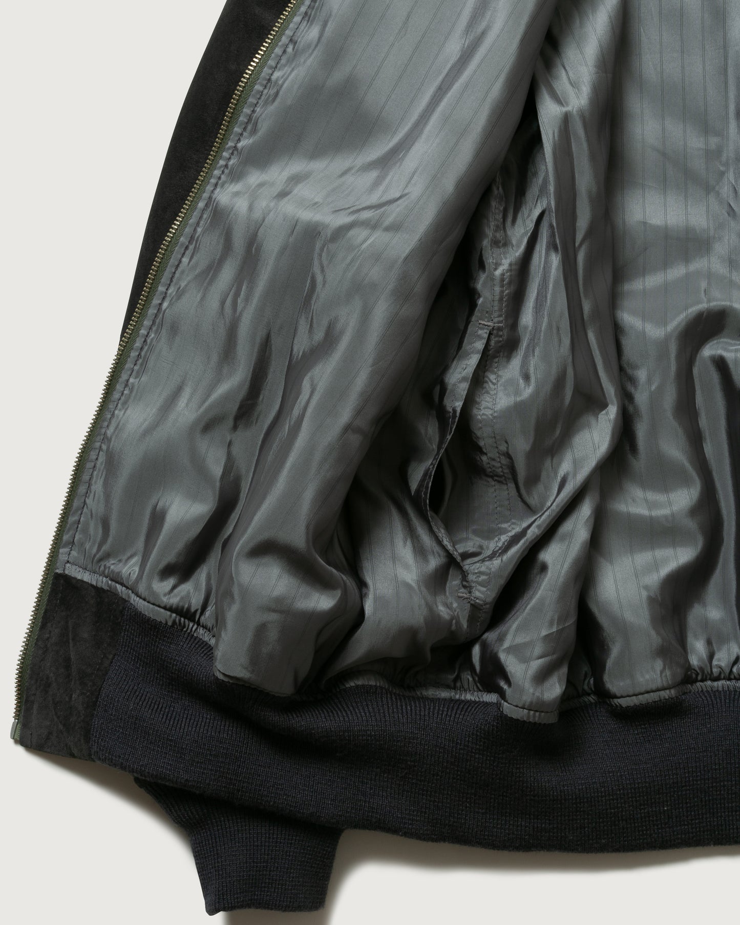 SUEDE BOMBER JACKET