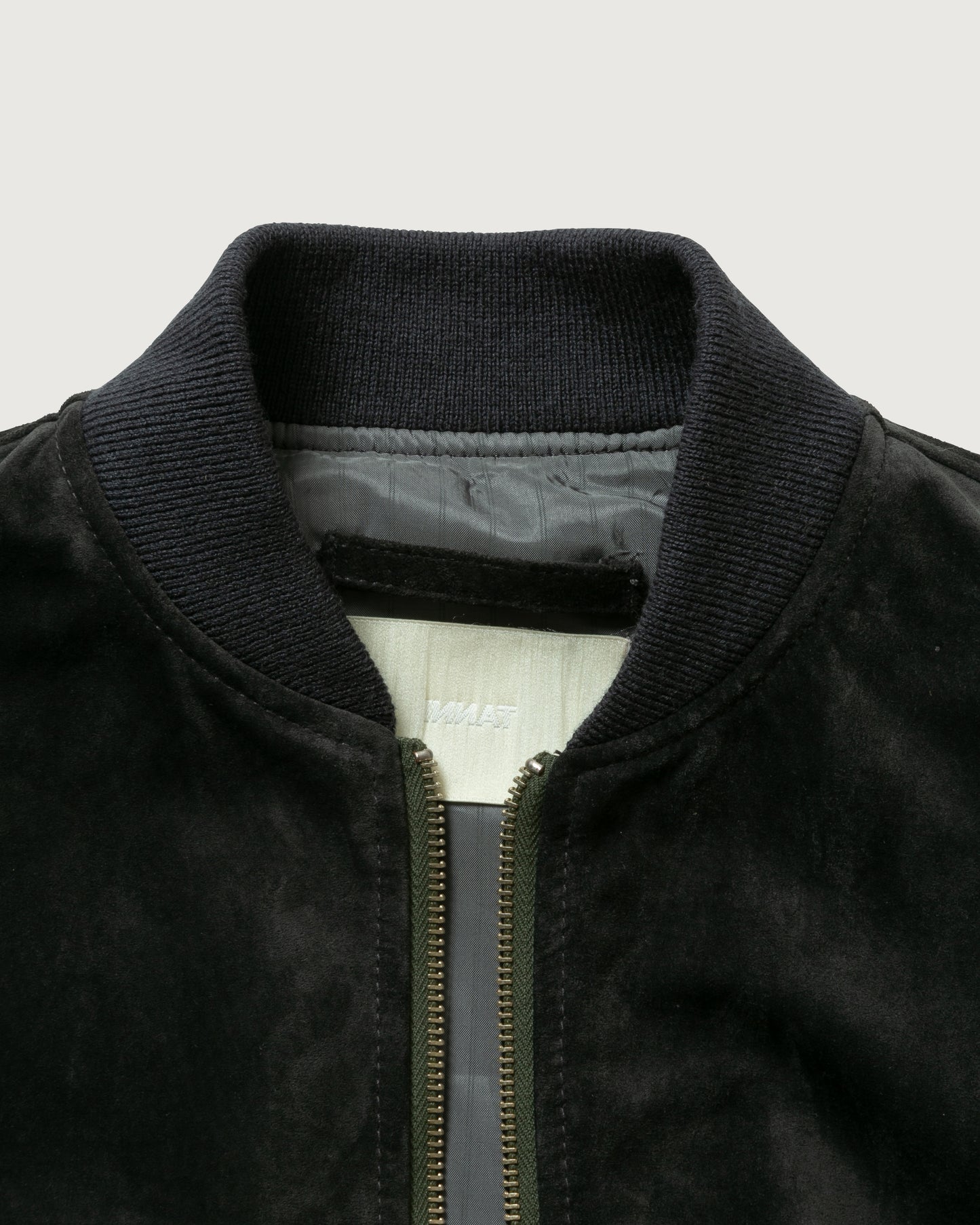 SUEDE BOMBER JACKET