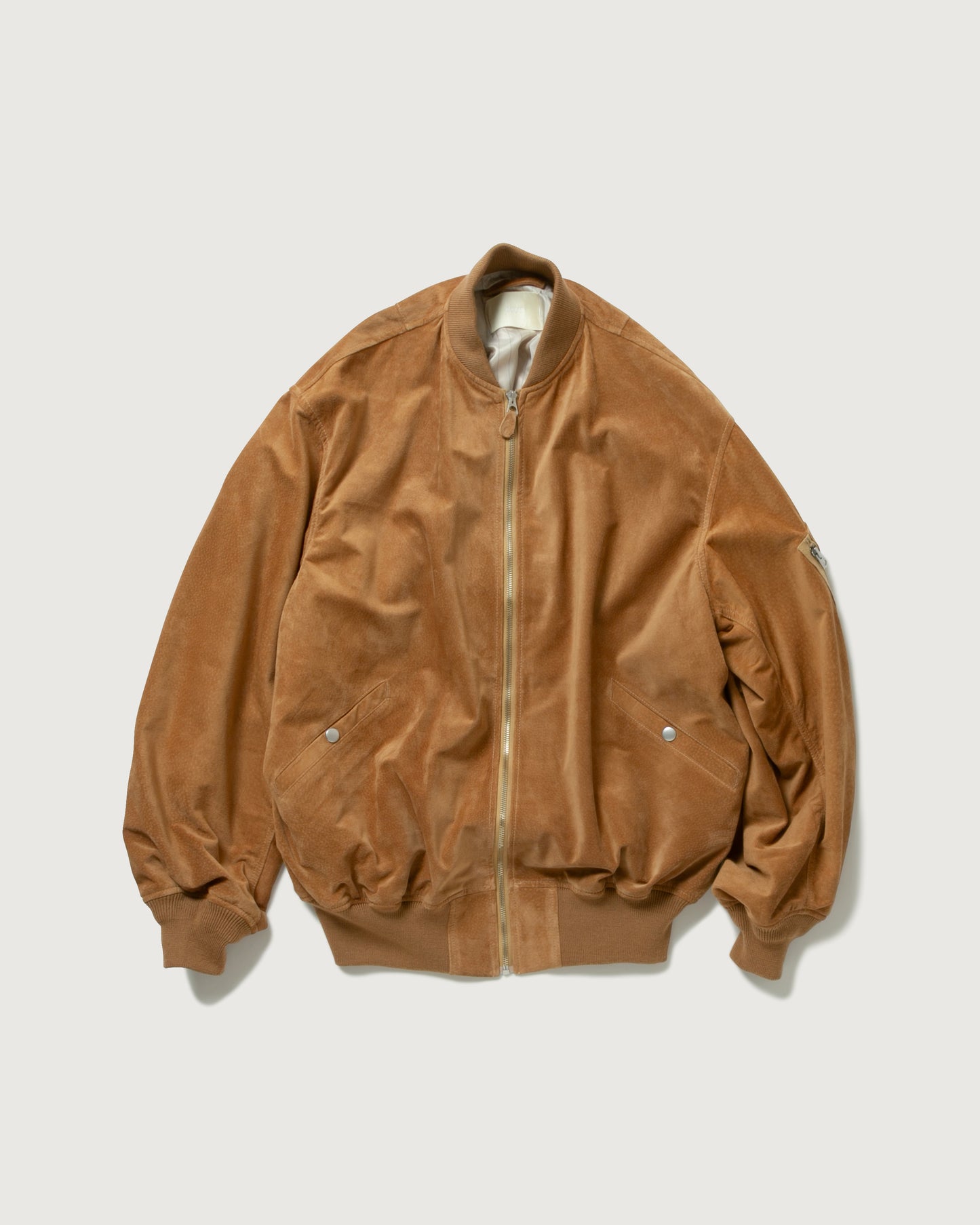 SUEDE BOMBER JACKET