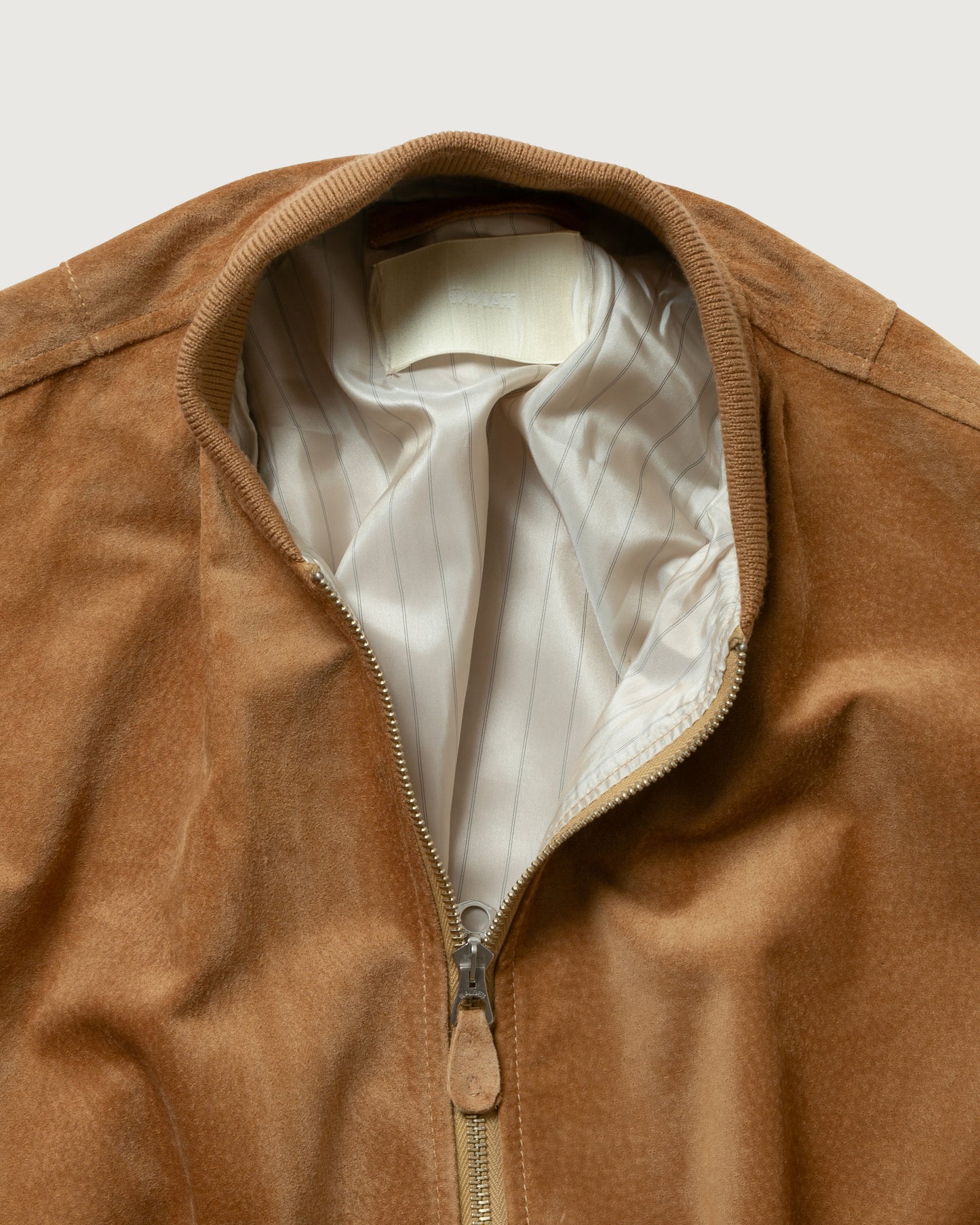 SUEDE BOMBER JACKET
