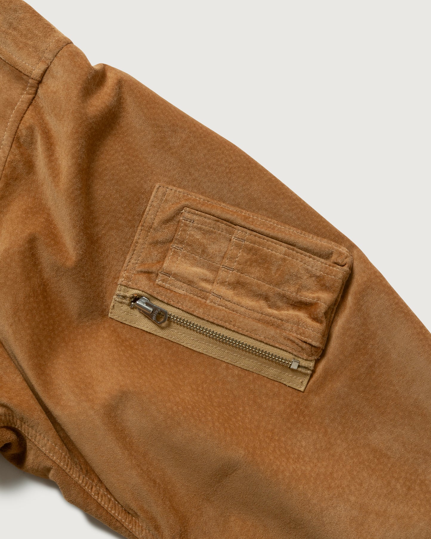 SUEDE BOMBER JACKET