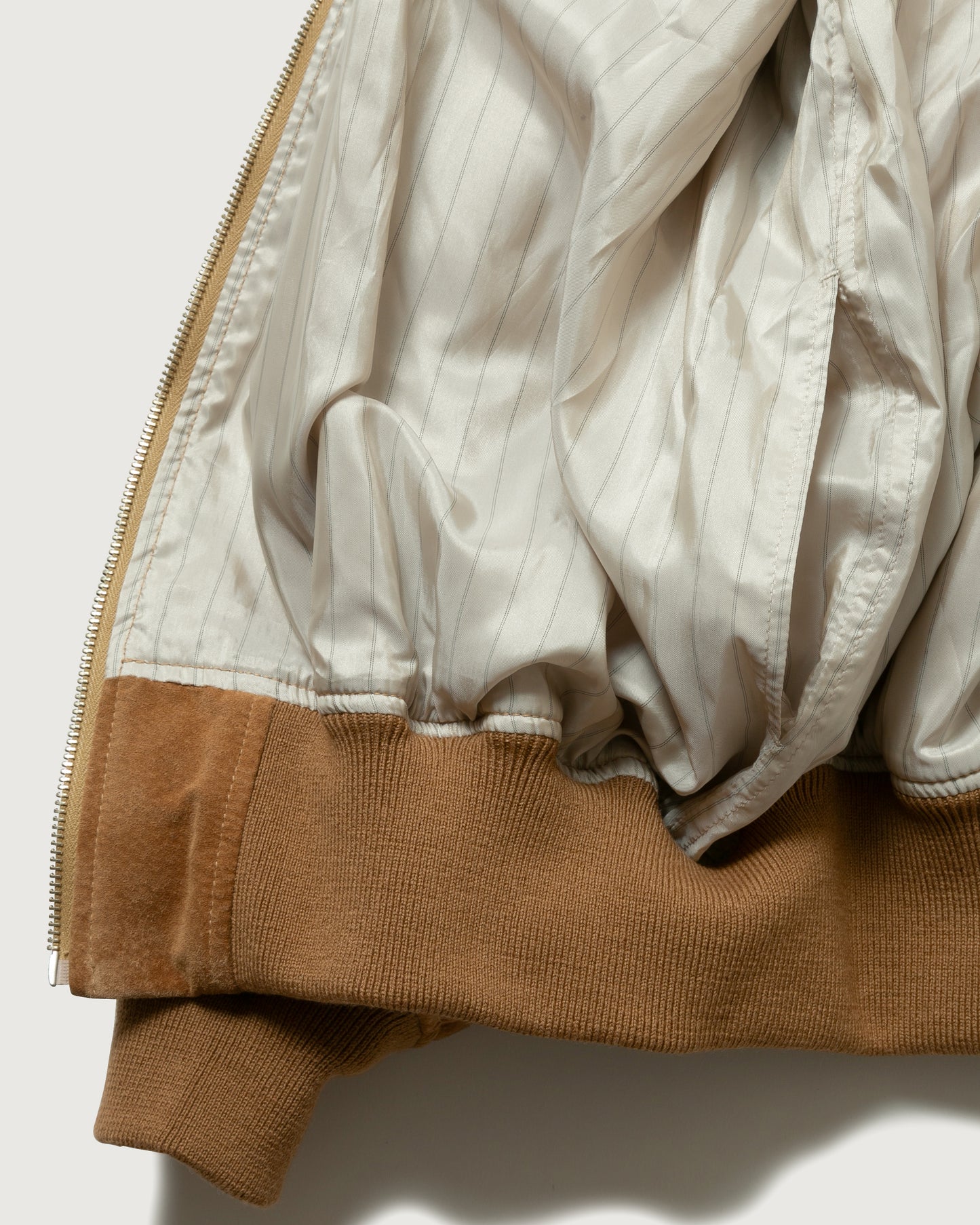 SUEDE BOMBER JACKET