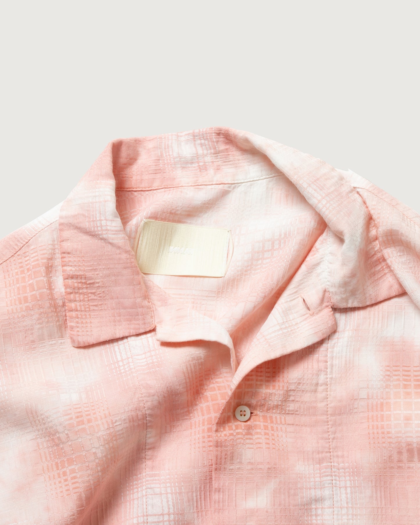 OMBRE CHECK SS SHIRT