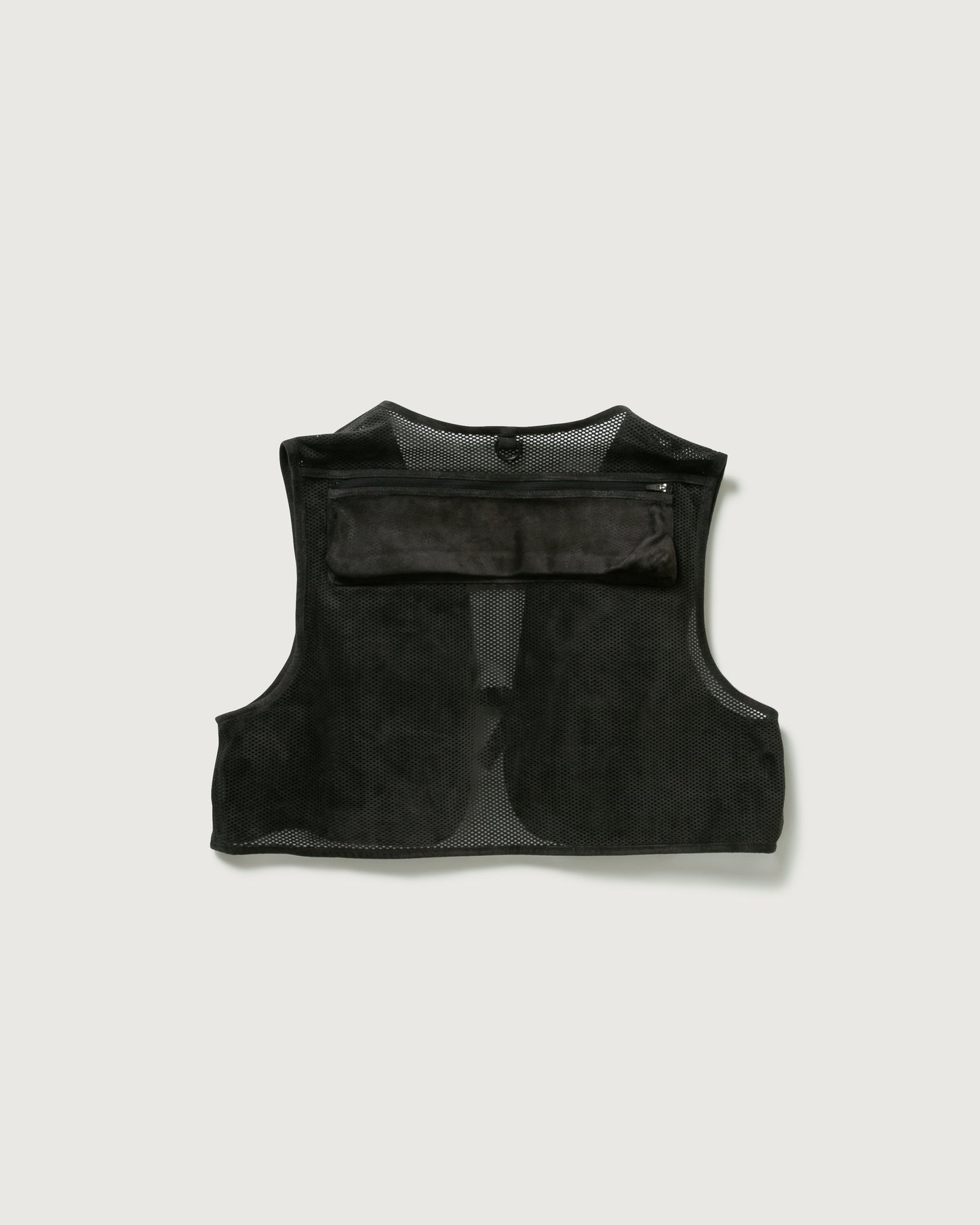 SUEDE MESH VEST