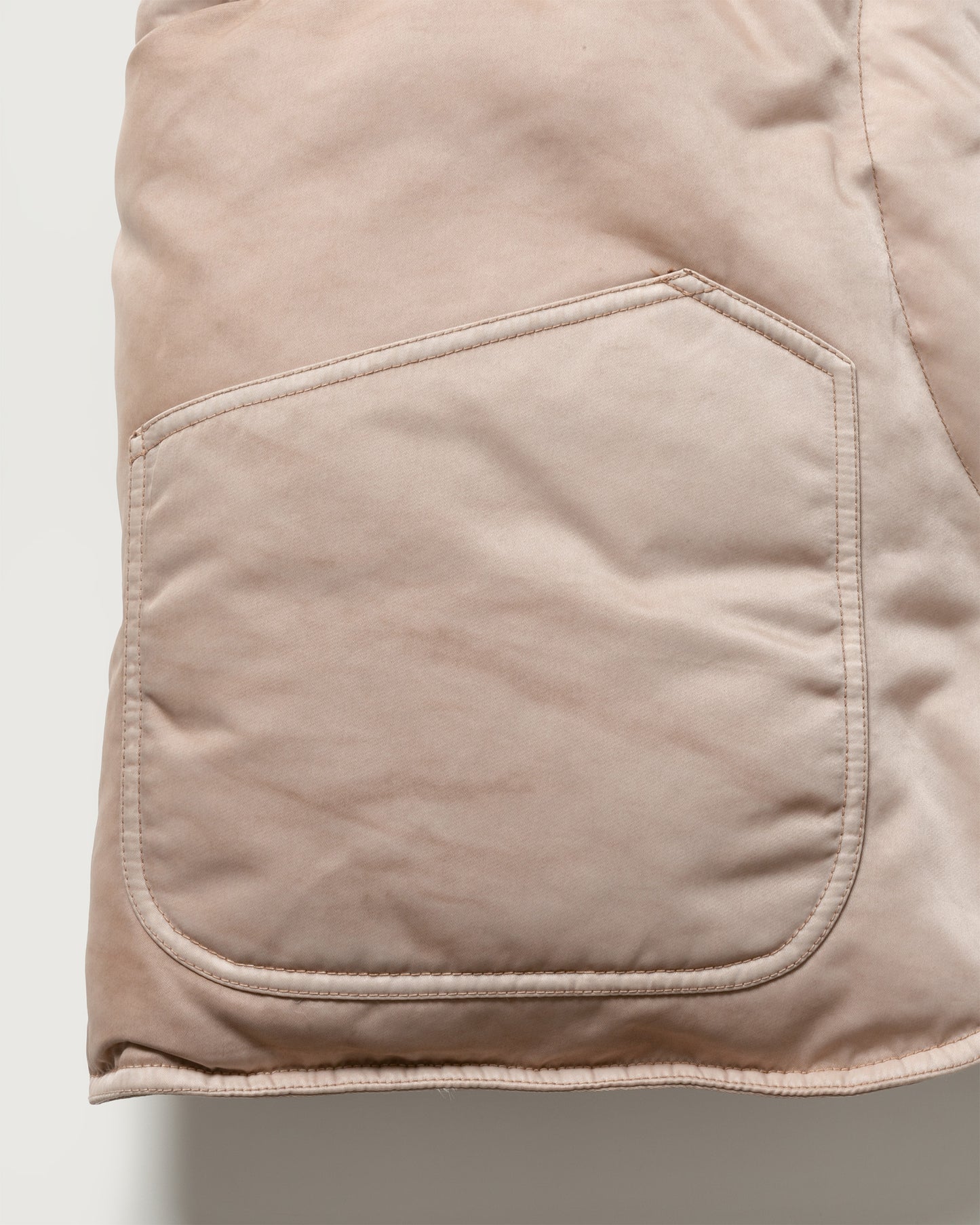 HAND-DYED HUNTING DOWN VEST