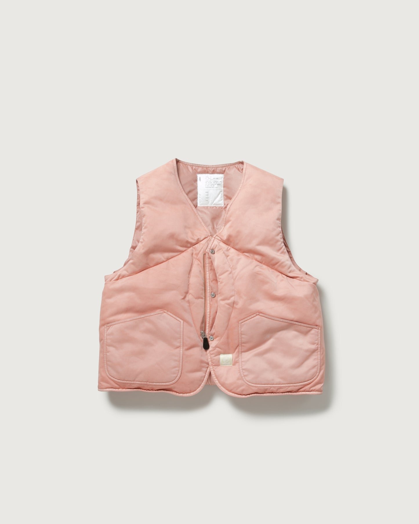 HAND-DYED HUNTING DOWN VEST