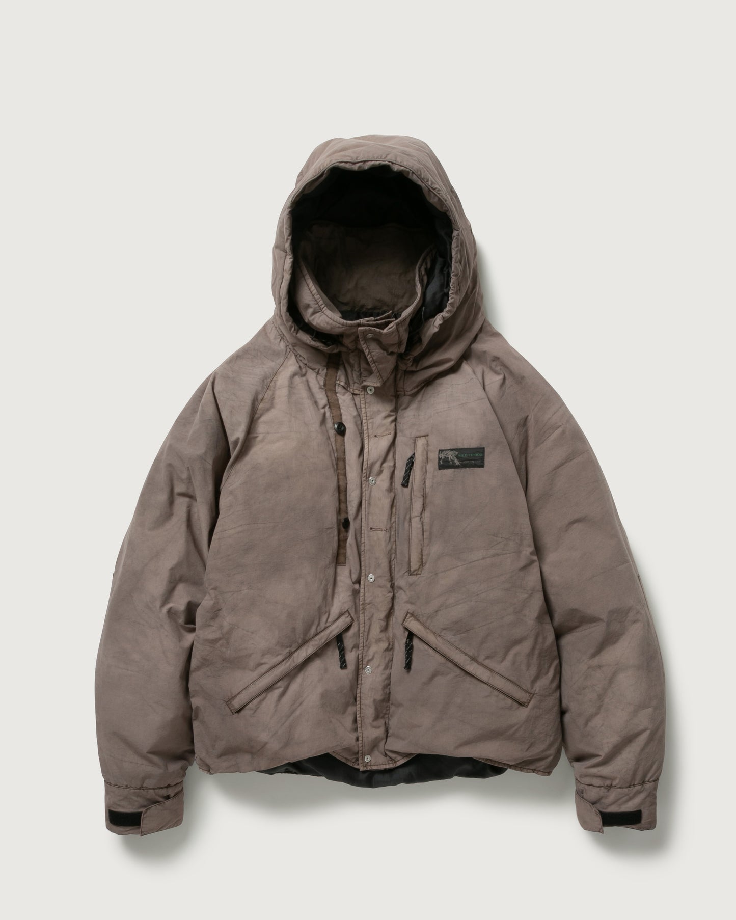 GARMENT DYED MAKALU DOWN JACKET