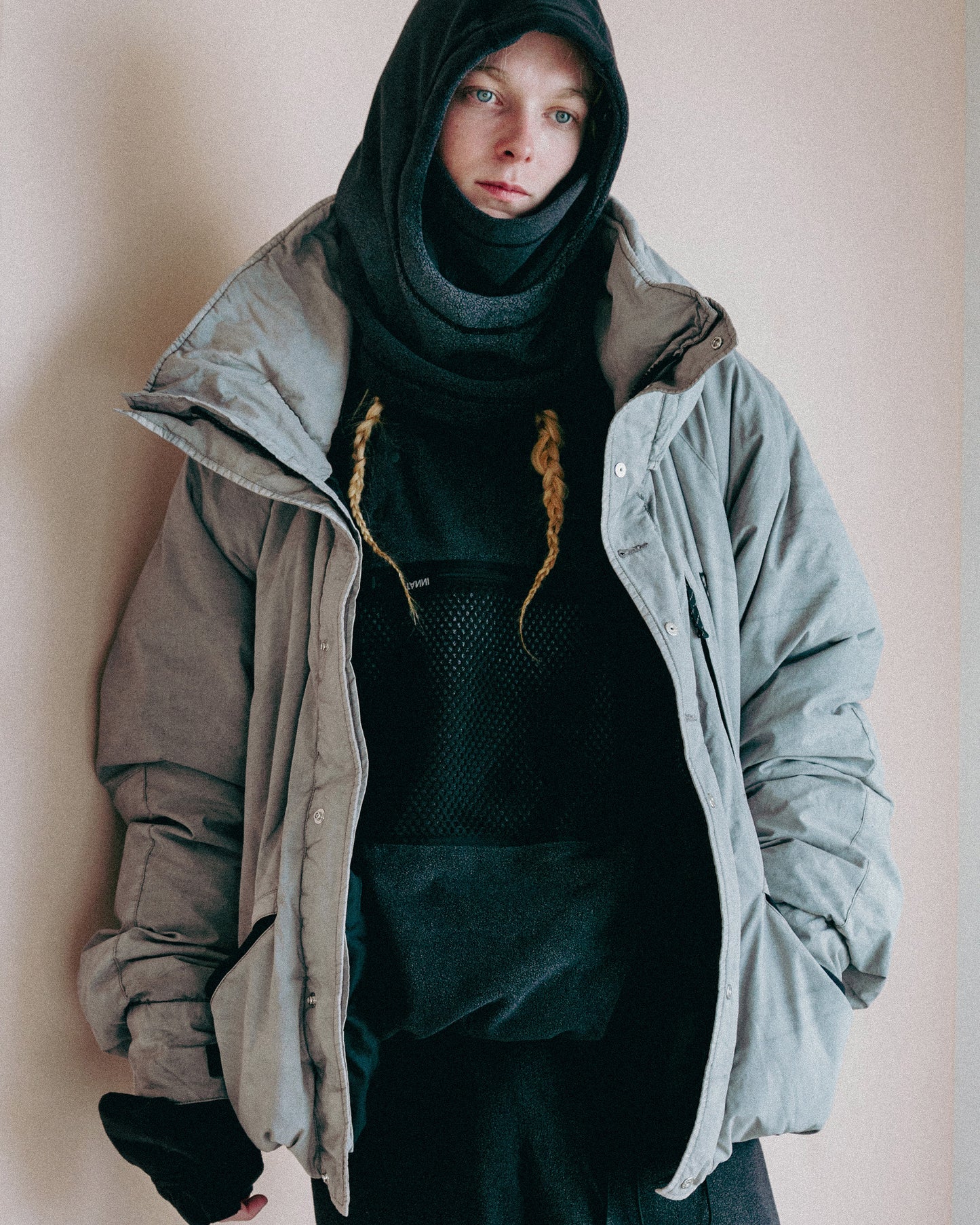 GARMENT DYED MAKALU DOWN JACKET