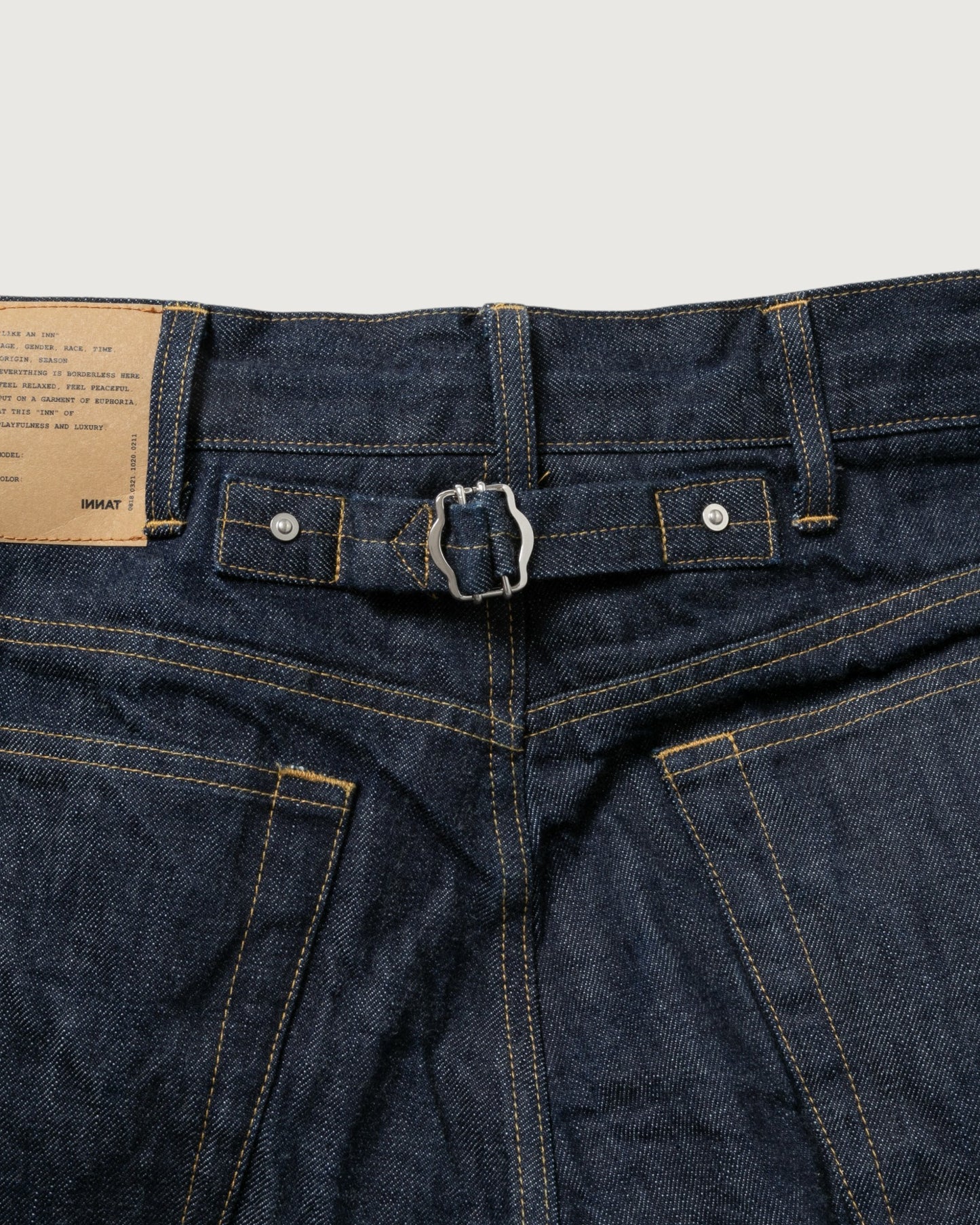 5P STRAIGHT DENIM PANTS