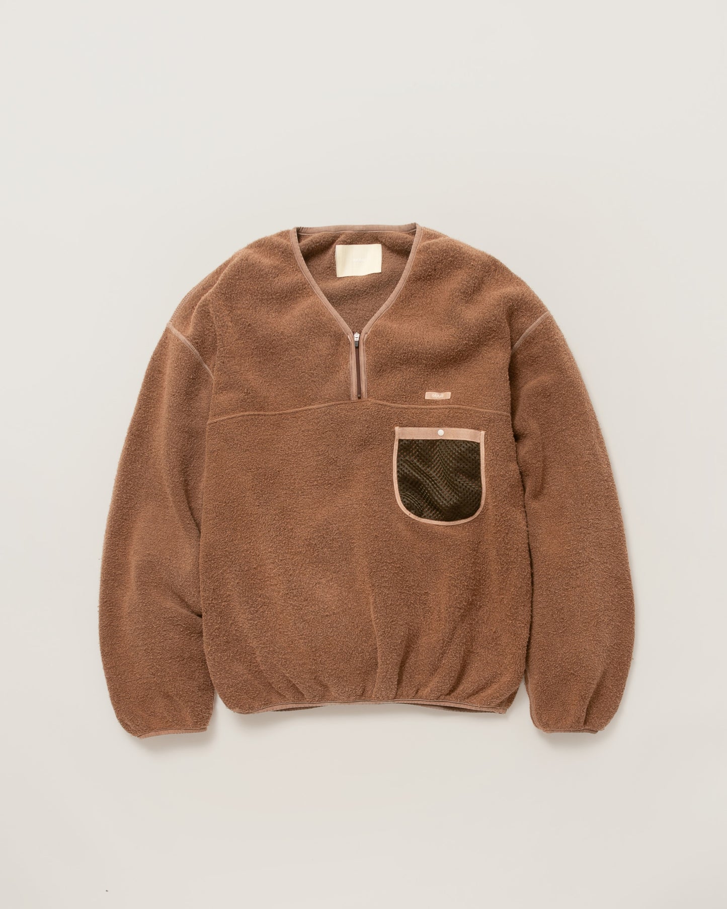 HAND DYED FLEECE PULLOVER