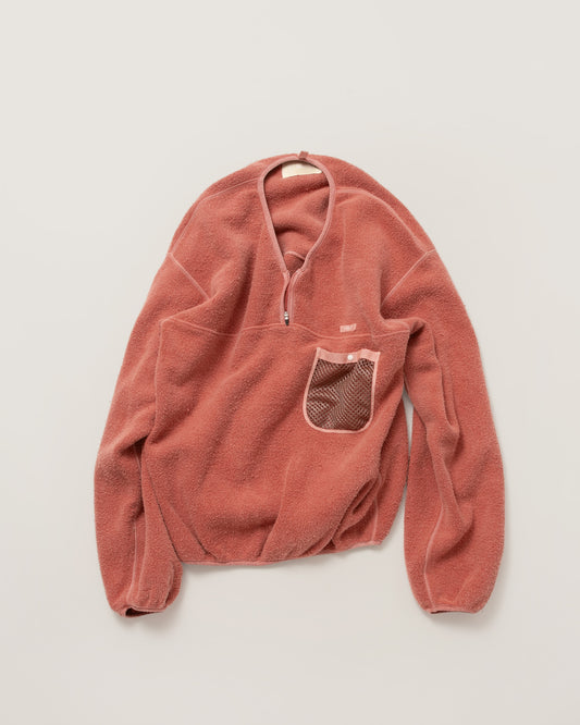 HAND DYED FLEECE PULLOVER