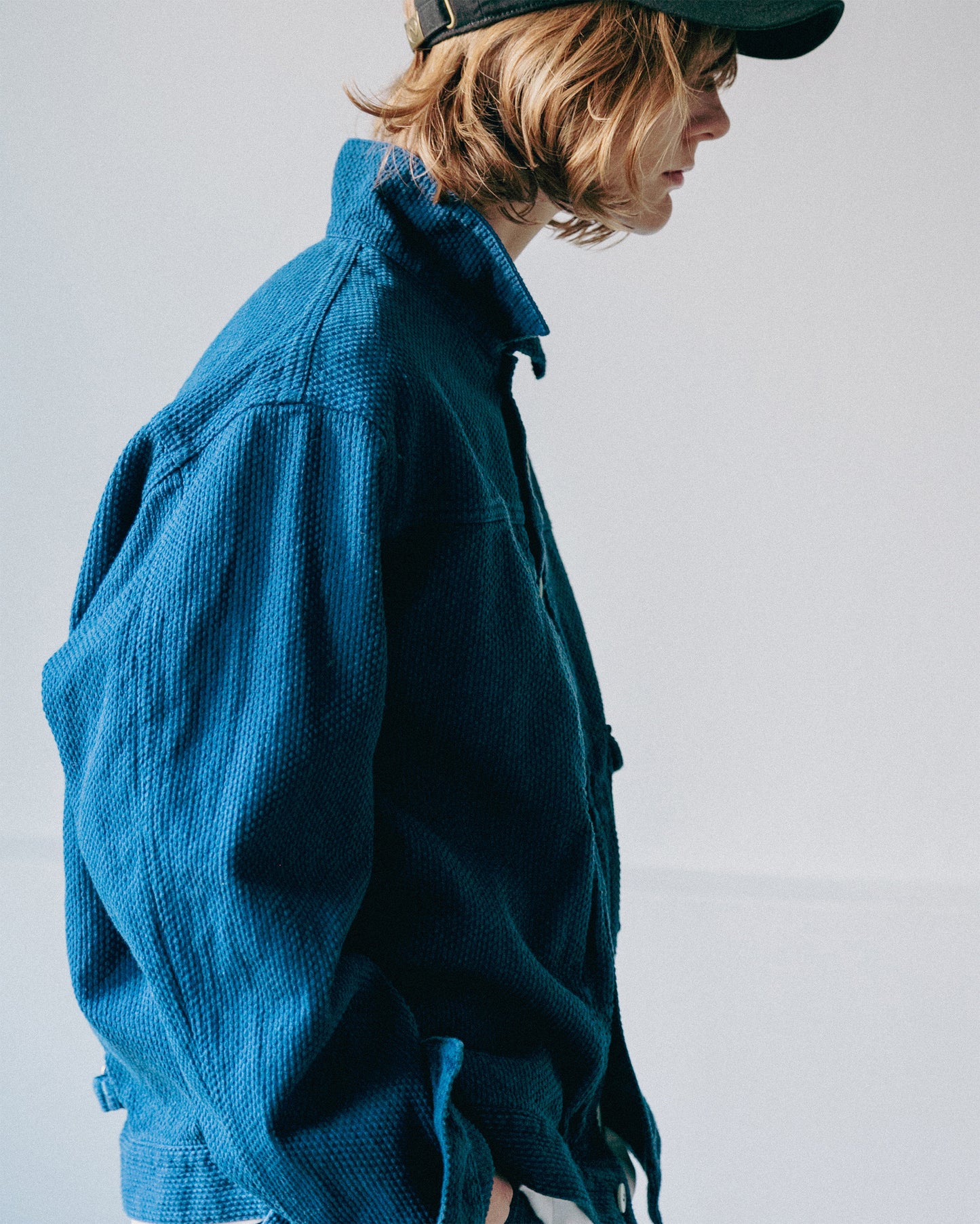 HAND-DYED SASHIKO TYPE-1 TRUCKER JACKET