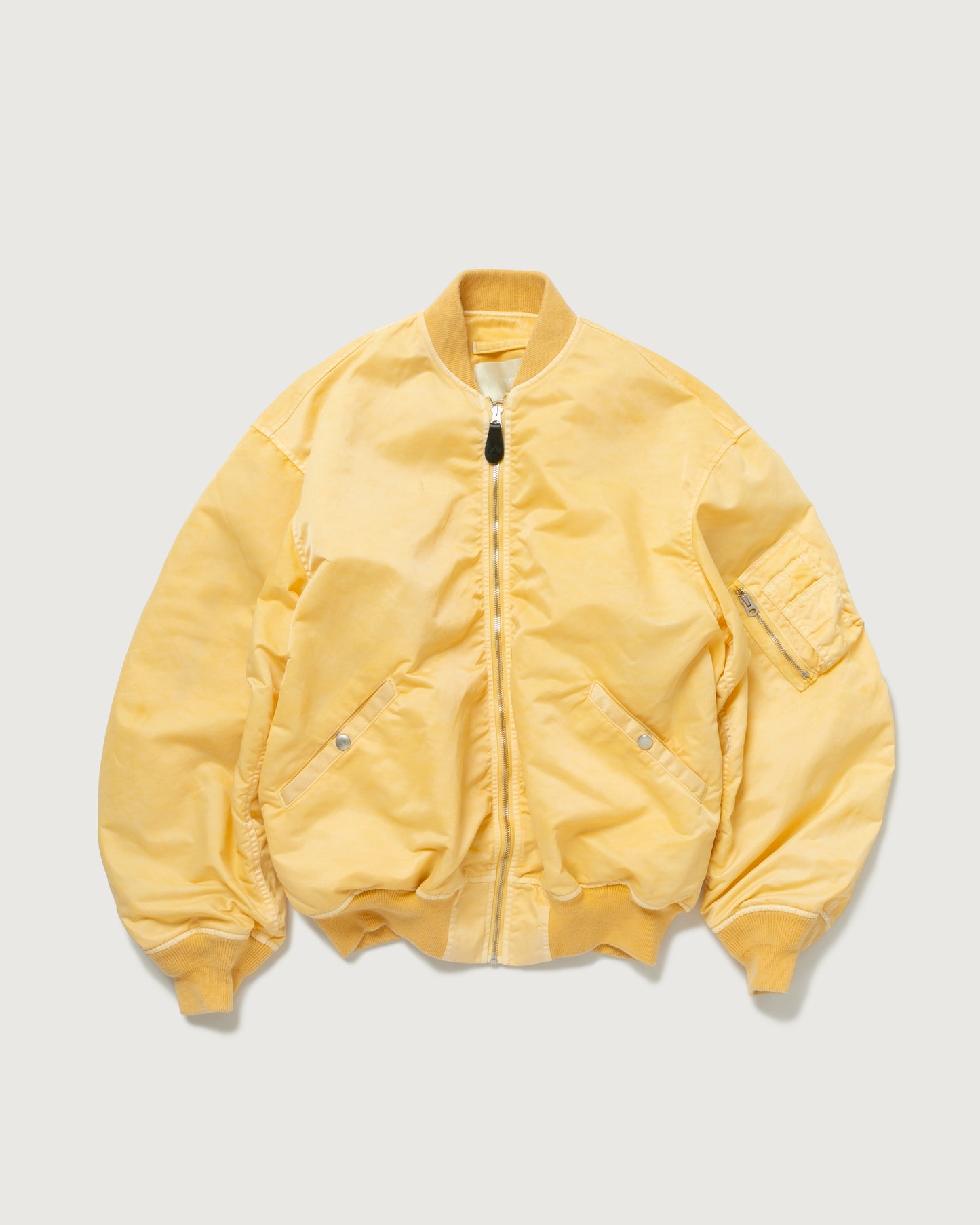 HAND-DYED BOMBER JACKET