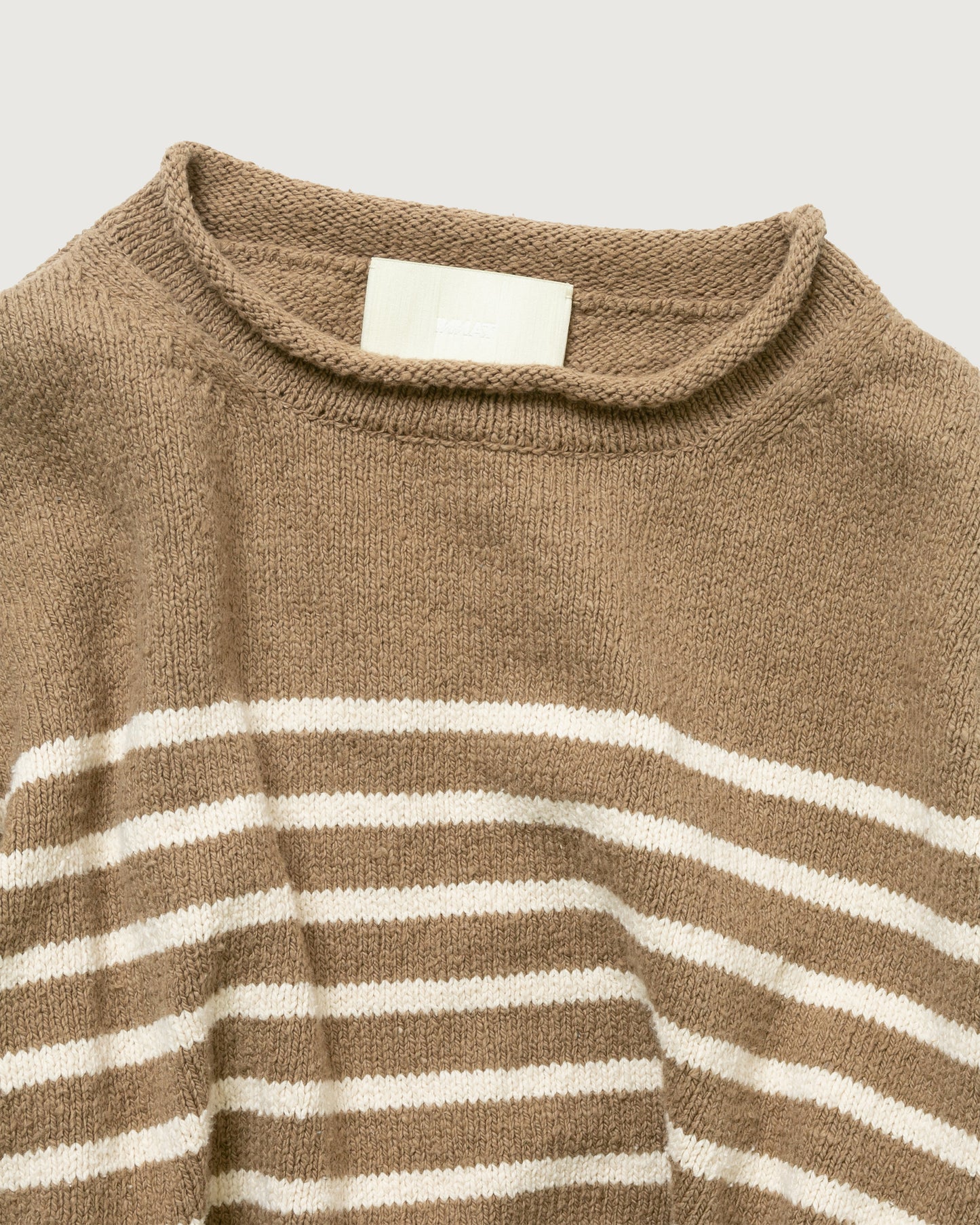 PANEL BORDER SWEATER