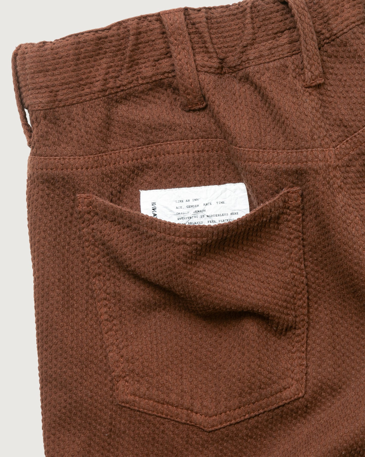 SASHIKO 5P PANTS