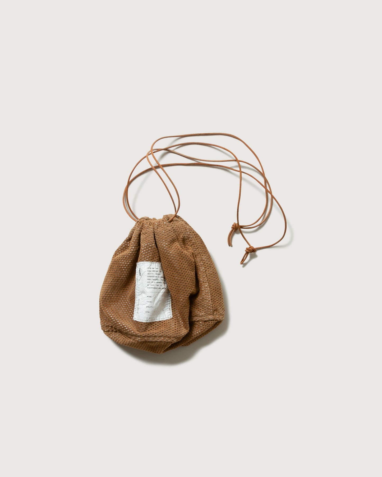 SUEDE CHINCH BAG