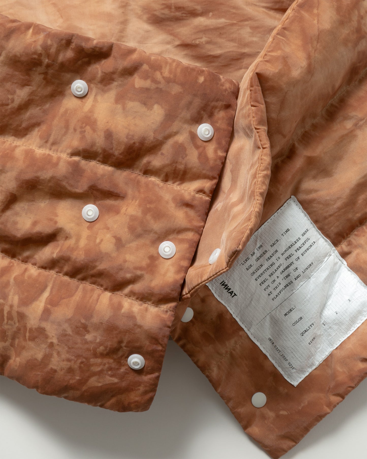 HAND-DYED DOWN SNOOD