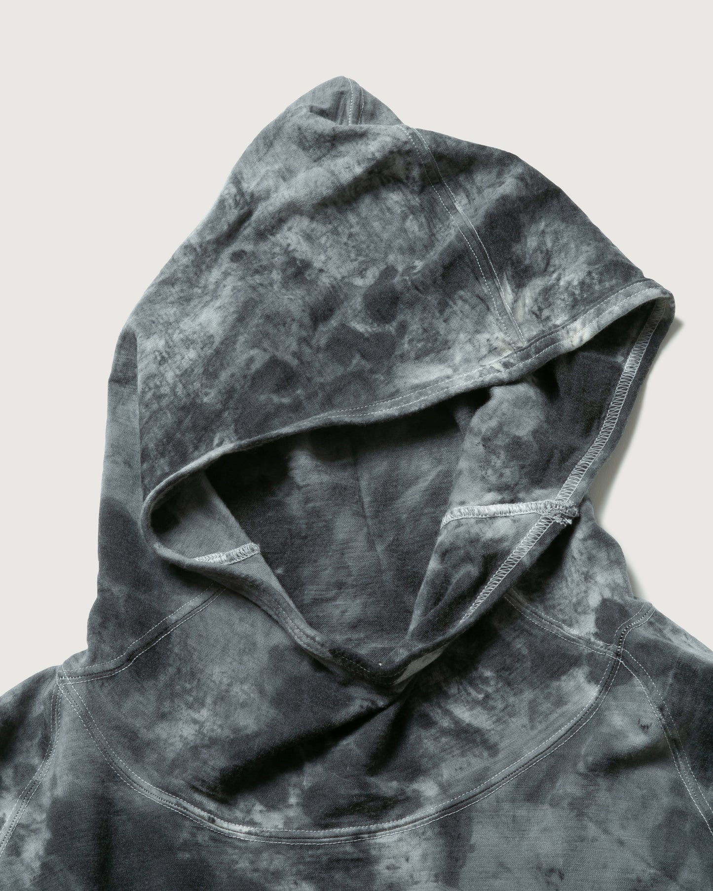 WOOL TIE-DYE HOODIE