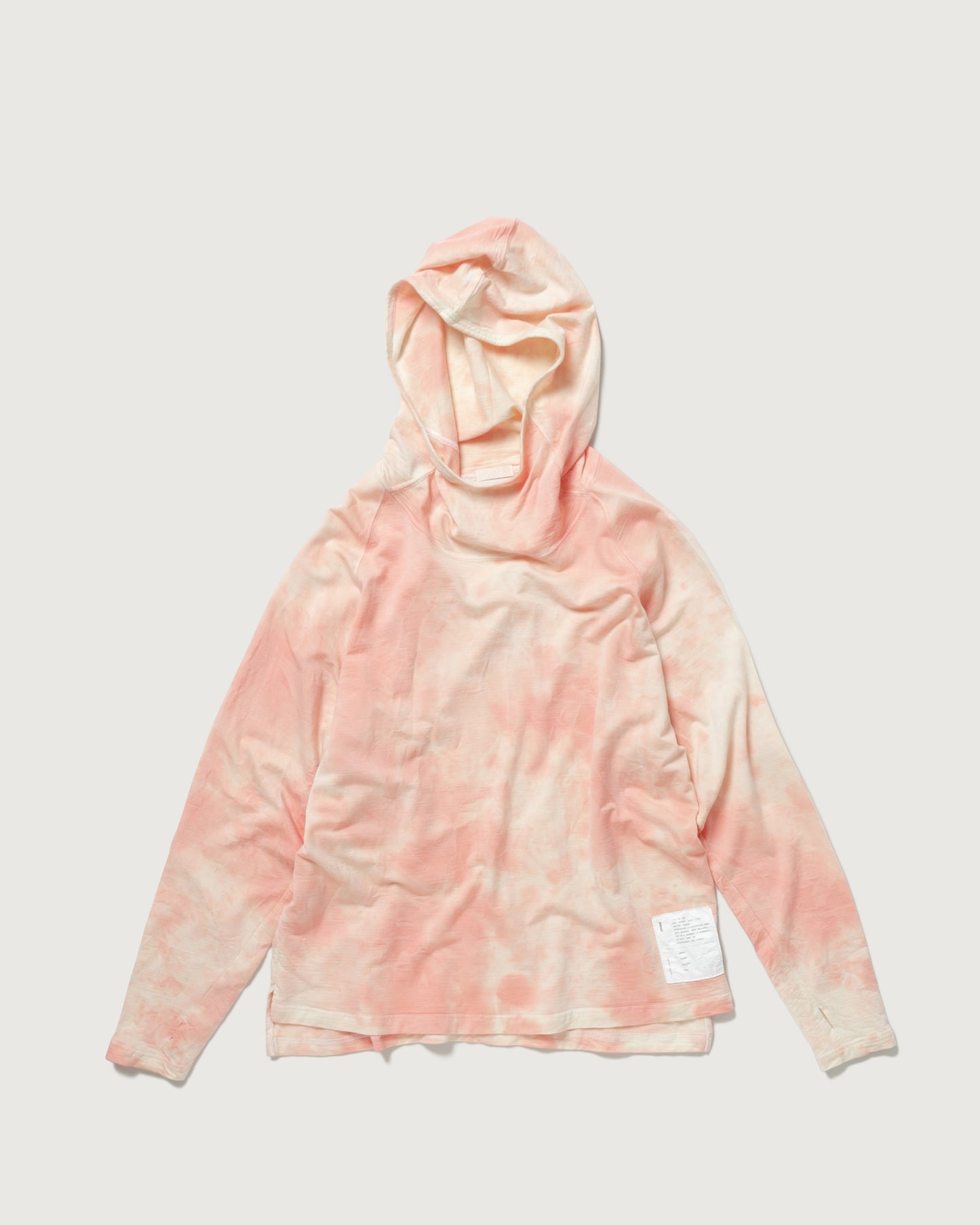WOOL TIE-DYE HOODIE