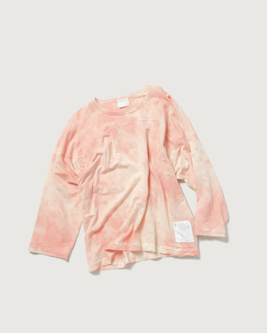 WOOL TIE-DYE FOOTBALL TEE