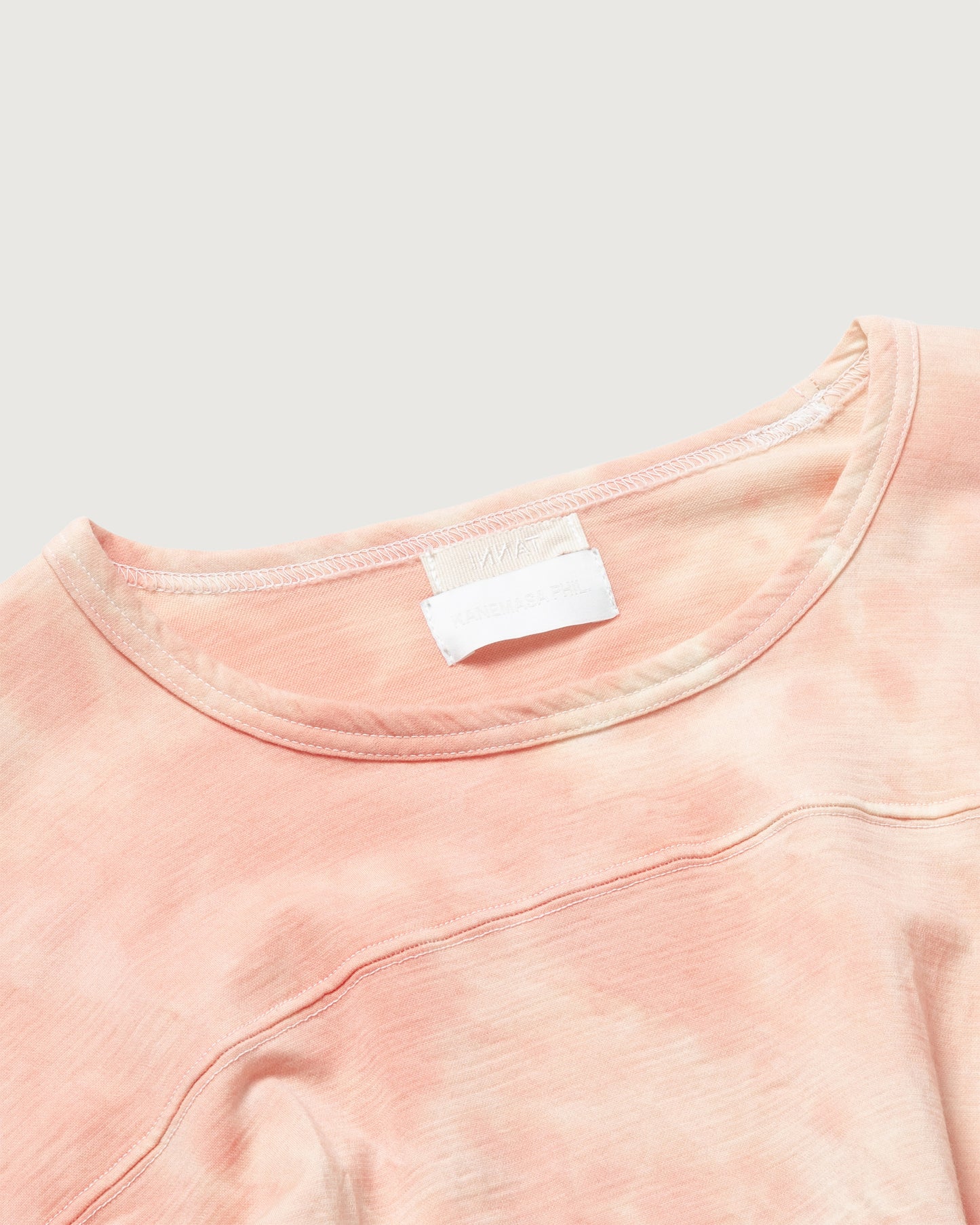 WOOL TIE-DYE FOOTBALL TEE