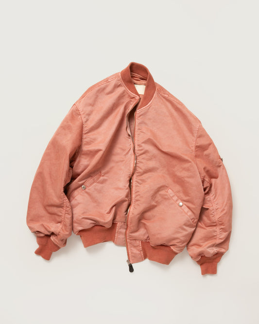 HAND-DYED BOMBER JACKET