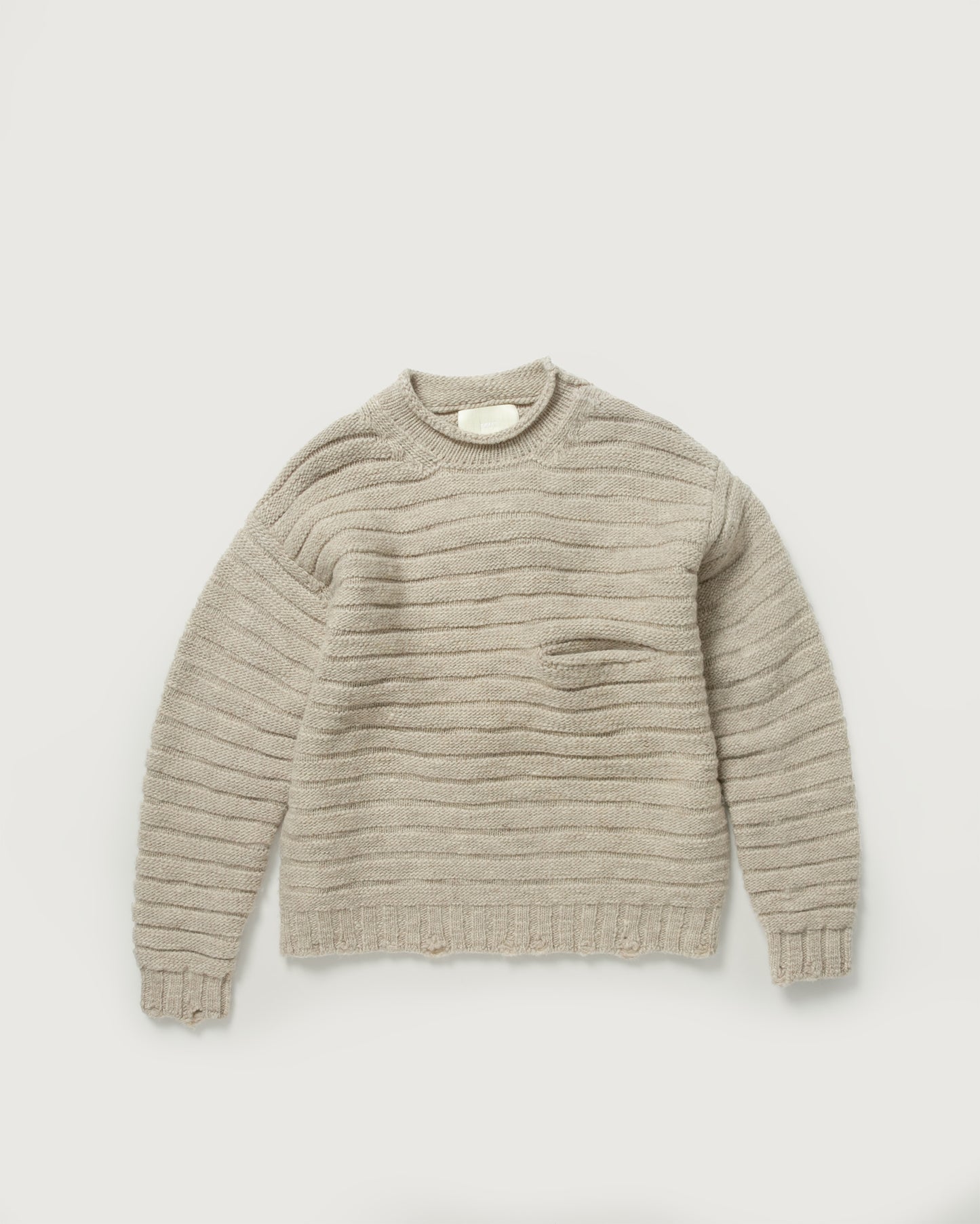 LINKS BORDER SWEATER