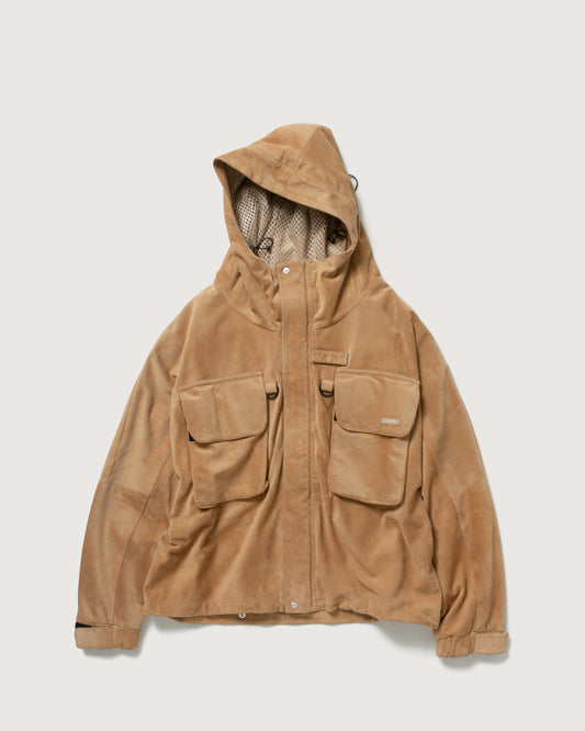 SUEDE FISHING JACKET
