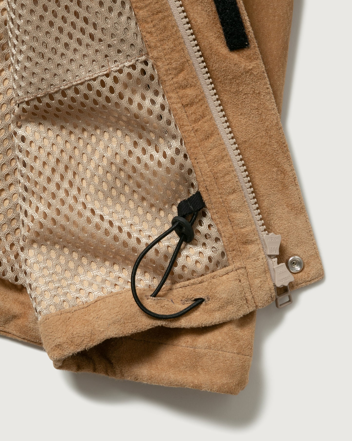SUEDE FISHING JACKET
