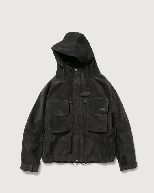 SUEDE FISHING JACKET