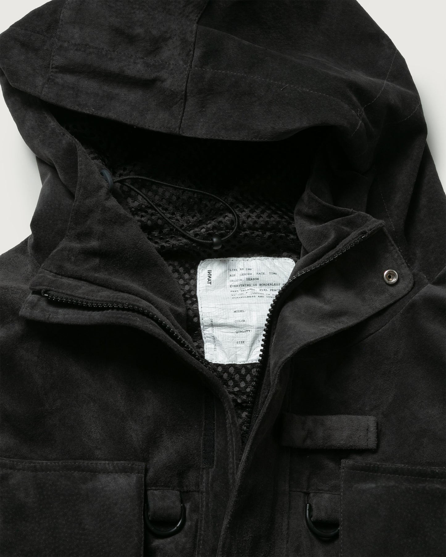 SUEDE FISHING JACKET
