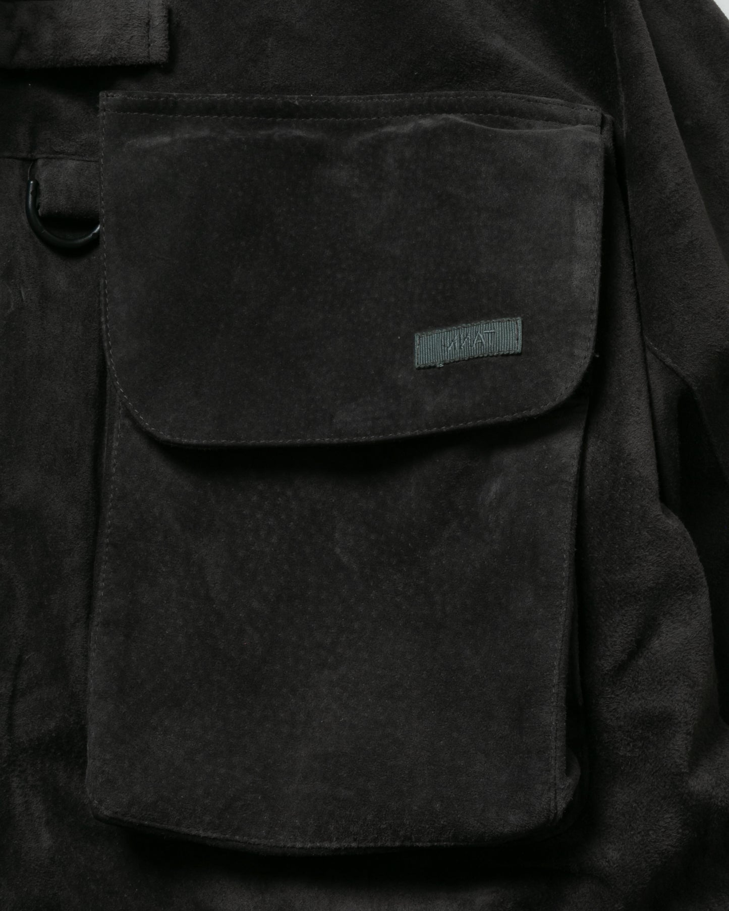 SUEDE FISHING JACKET