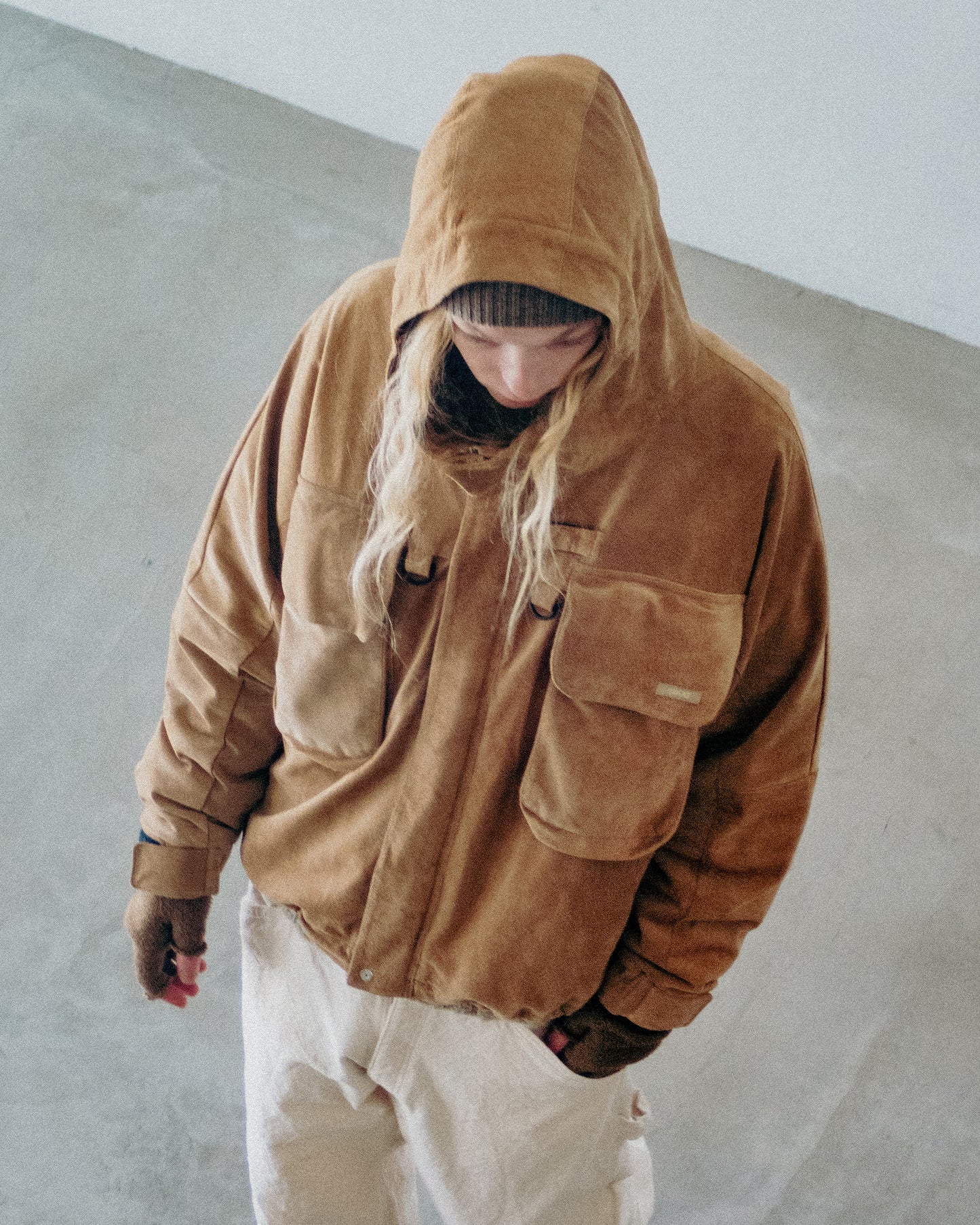 SUEDE FISHING JACKET