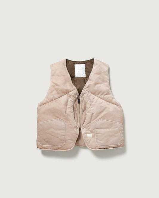 HAND-DYED HUNTING DOWN VEST