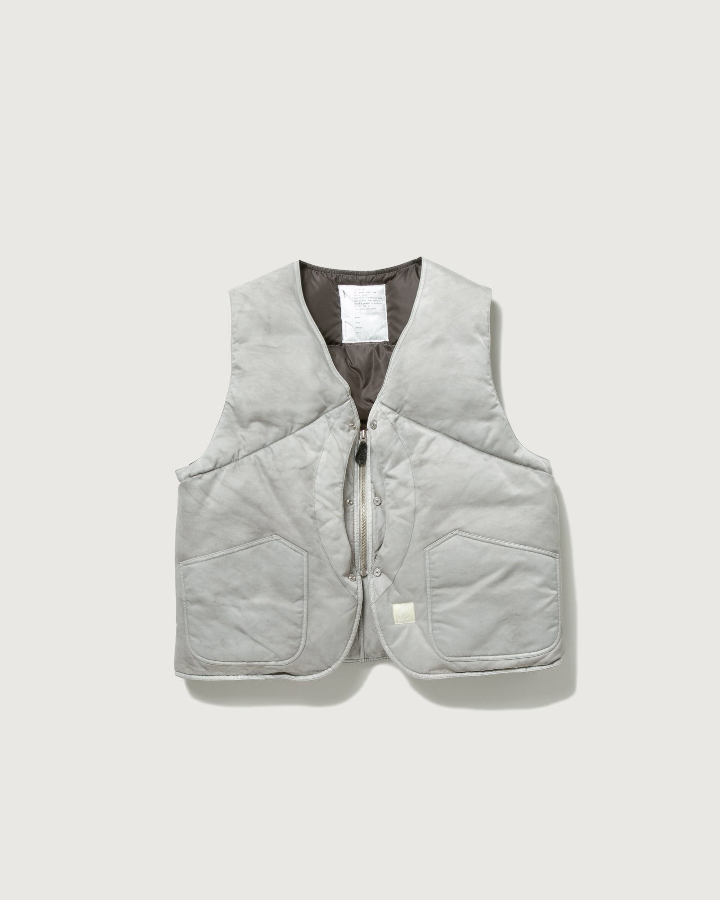 HAND-DYED HUNTING DOWN VEST