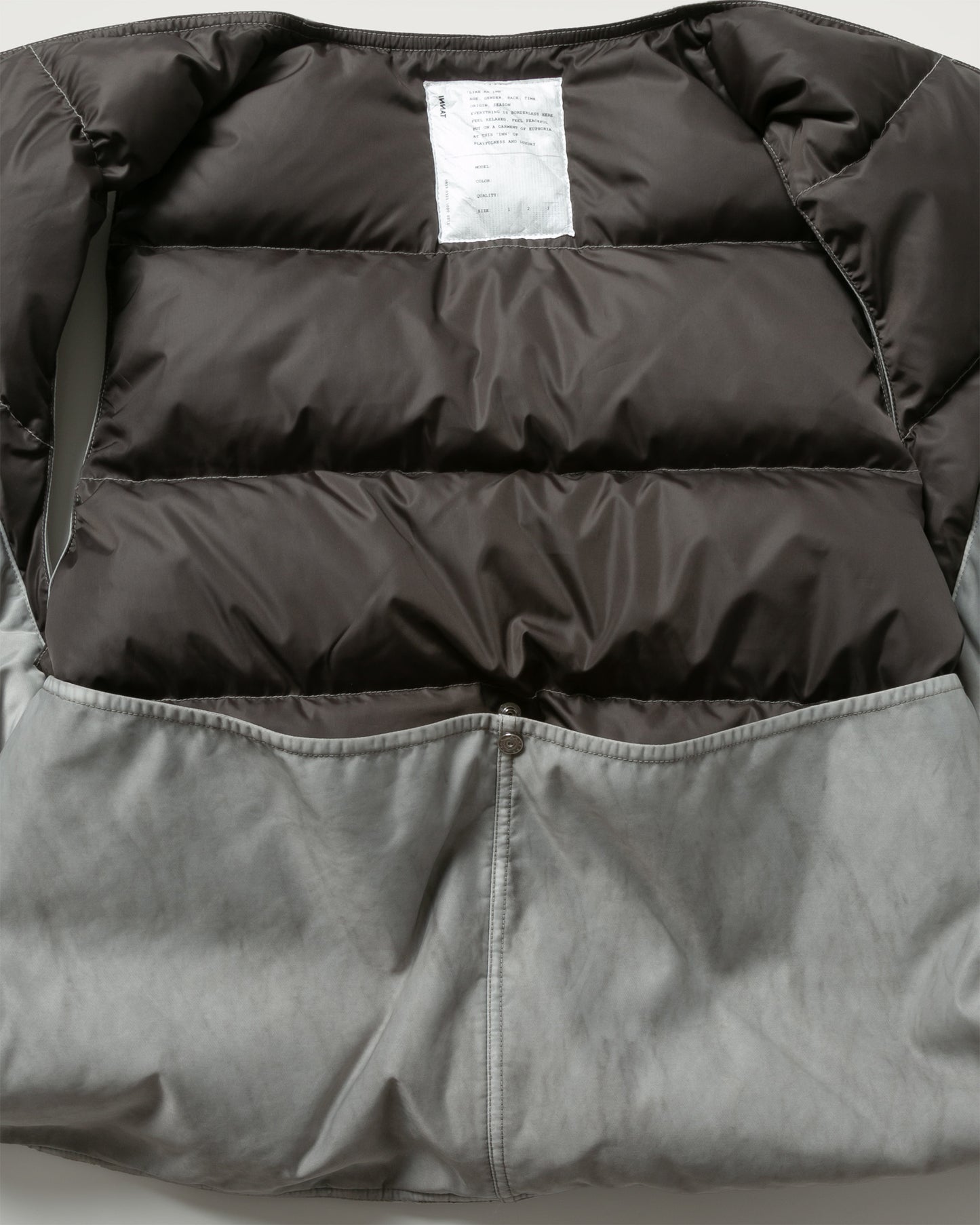 HAND-DYED HUNTING DOWN VEST