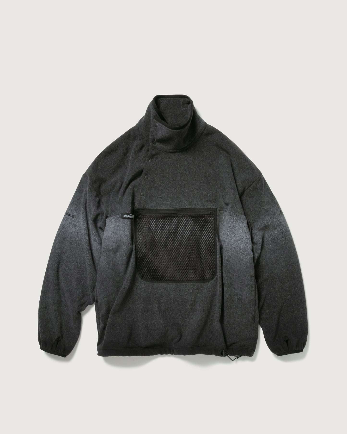 PIGMENT PRINT WASH POLARTEC PULLOVER