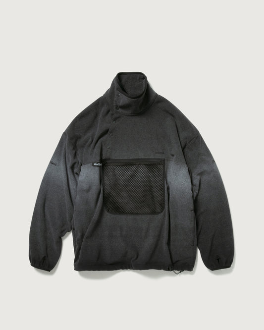 PIGMENT PRINT WASH POLARTEC PULLOVER
