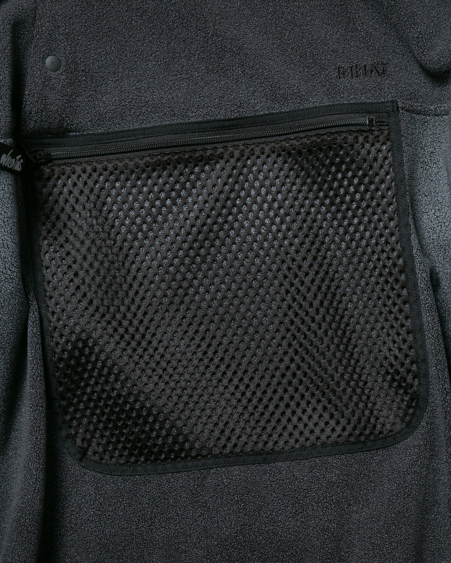 PIGMENT PRINT WASH POLARTEC PULLOVER