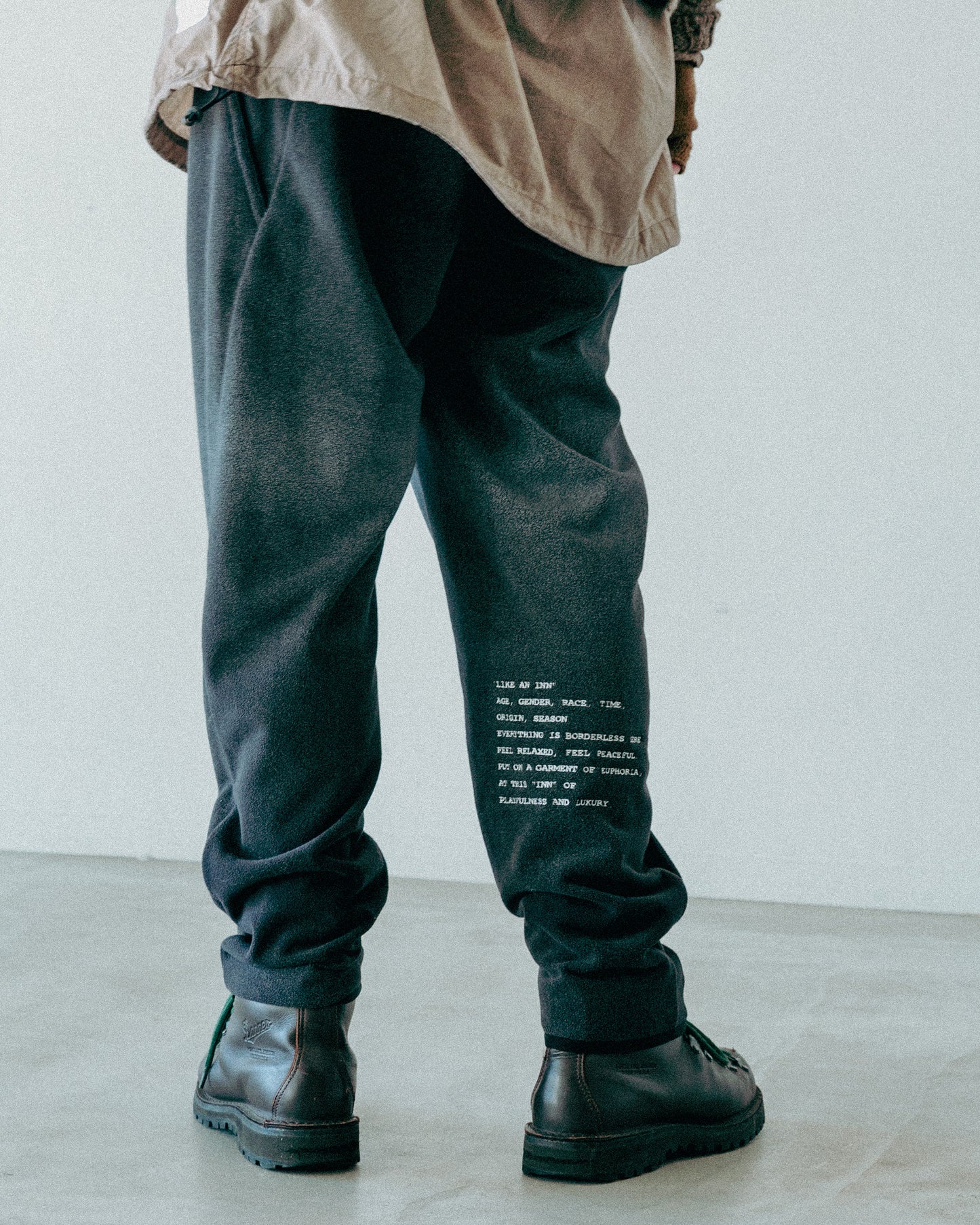 PIGMENT PRINT WASH POLARTEC PANTS