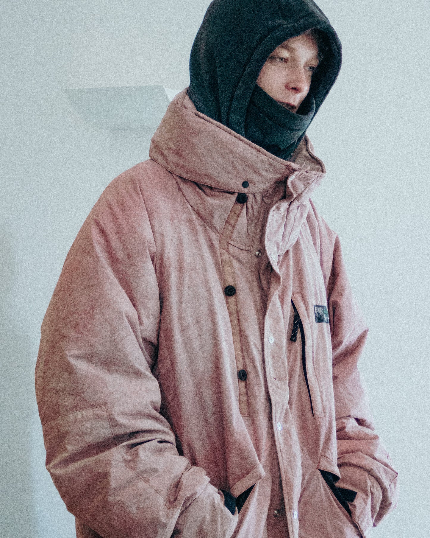 PIGMENT PRINT WASH POLARTEC STORM HOODIE