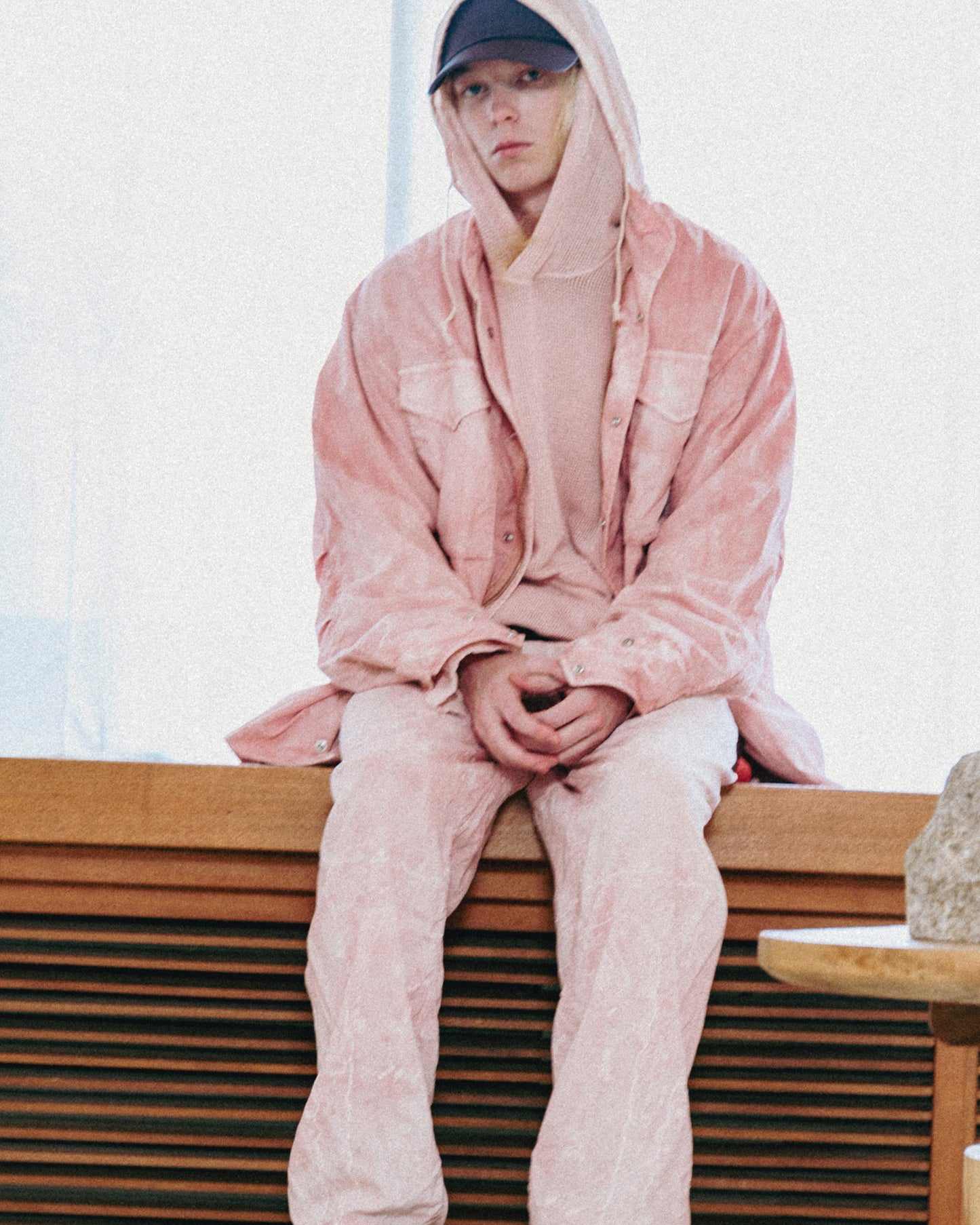 MESH HOODIE