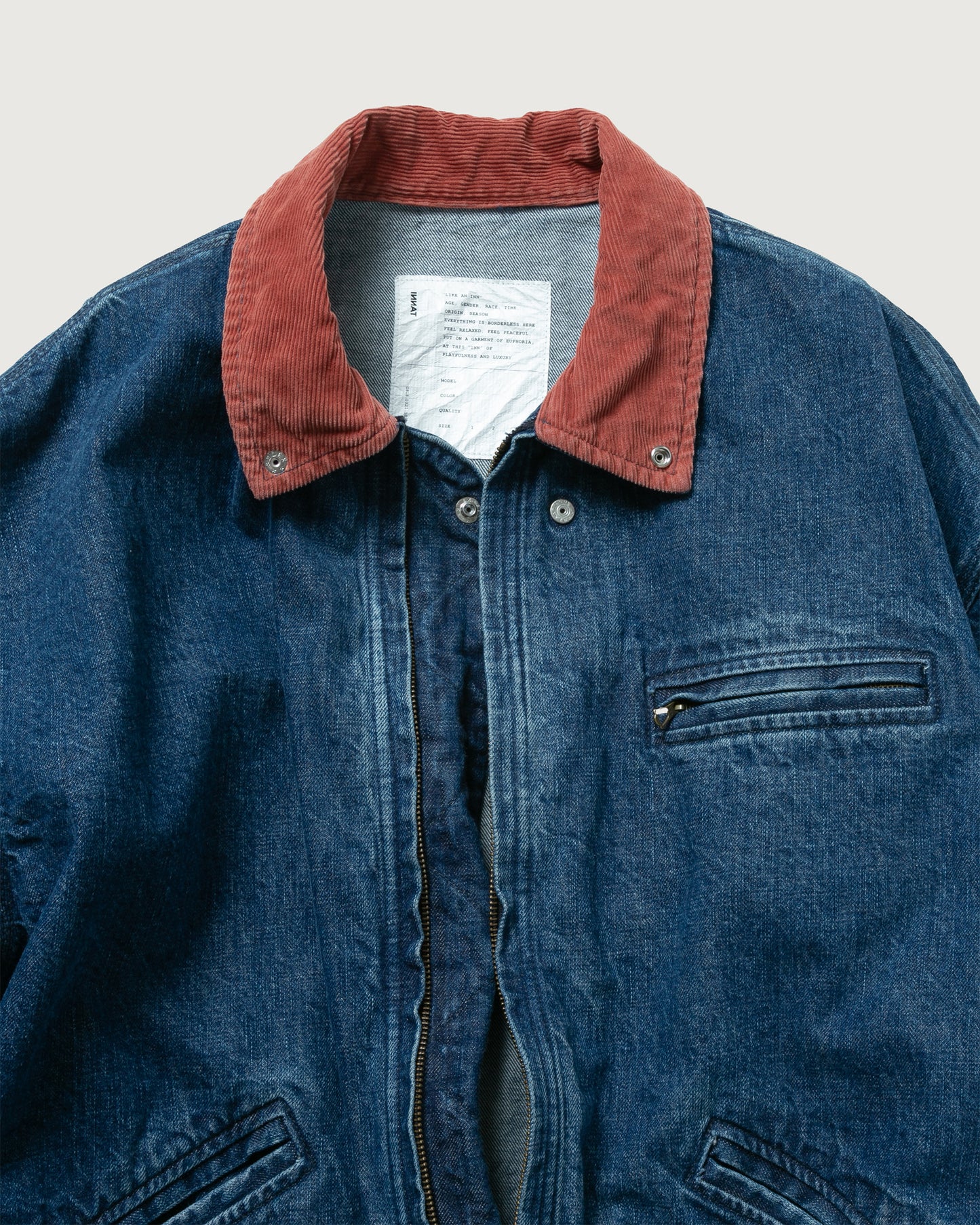 DENIM WORK BLOUSON