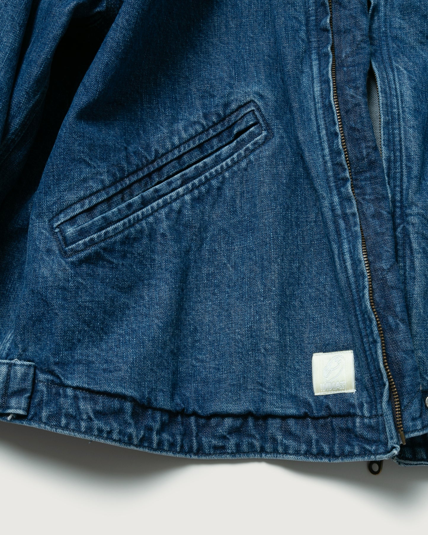 DENIM WORK BLOUSON